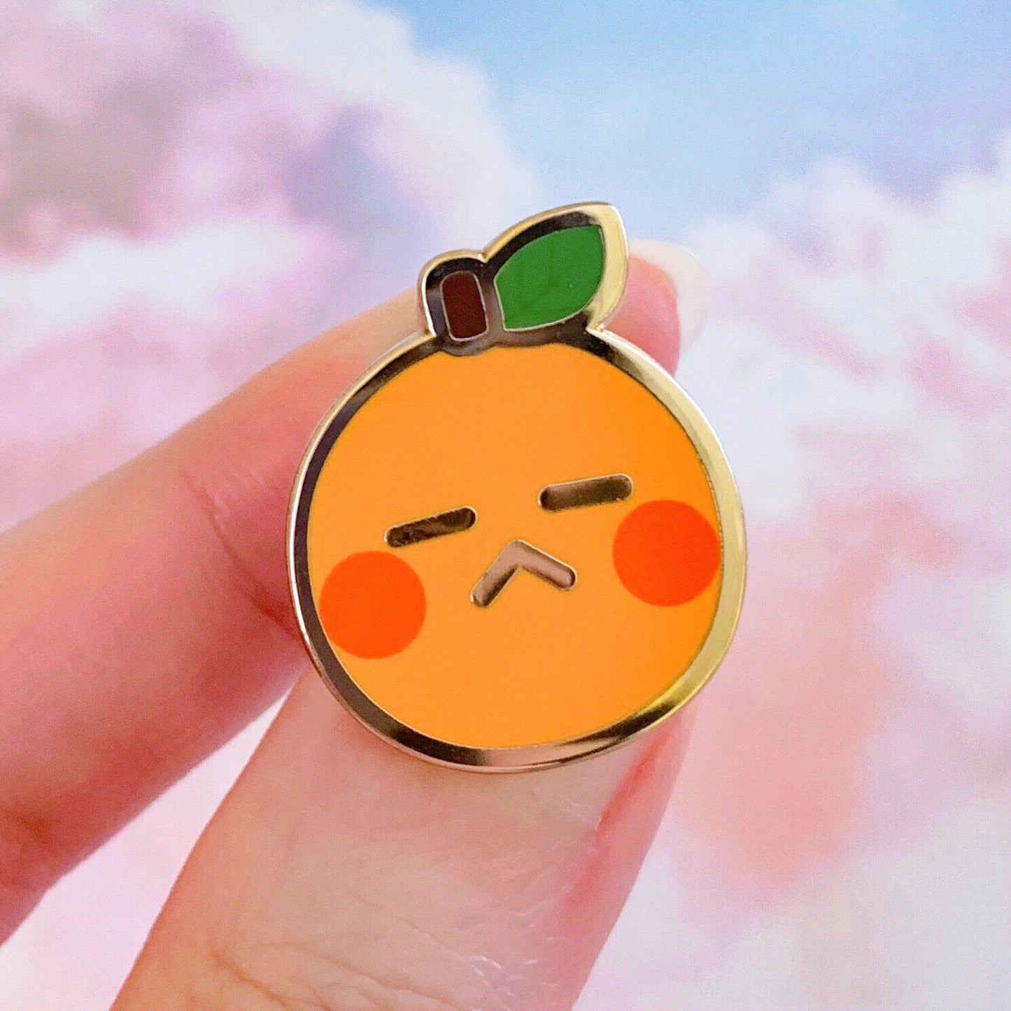 Tangerinegi Enamel Pin