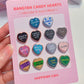 FULL SET Candy Heart Pin Board Fillers: Chapter 2