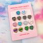 FULL SET Candy Heart Pin Board Fillers: Chapter 2