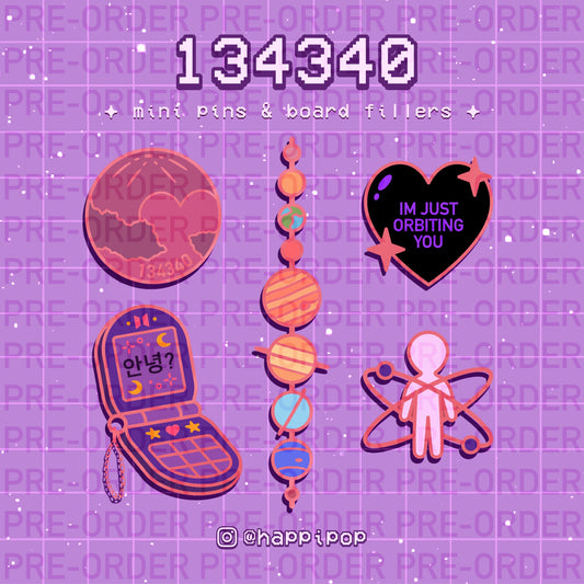 [PRE-ORDER] 134340 Mini Pins Set