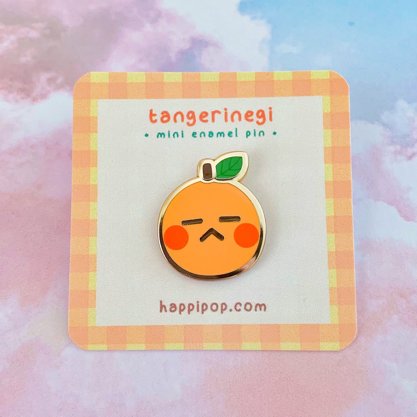 Tangerinegi Enamel Pin