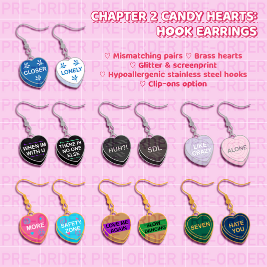 [PRE-ORDER] Candy Heart Earrings