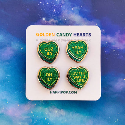 Please Don't Change Candy Heart Pin Board Fillers