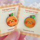 [LE 30] Rainbow Plated Tangerinegi Enamel Pin