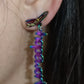 hope world asymmetrical earrings