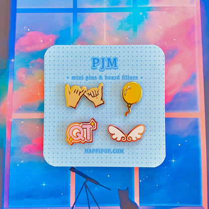 MEMBER SETS 4 Mini Pins & Board Fillers | BTS Enamel Pin