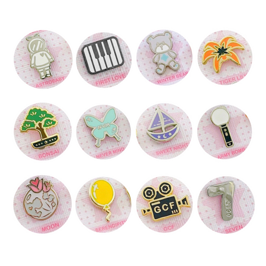 INDIVIDUAL SALE BTS Enamel Mini Pins